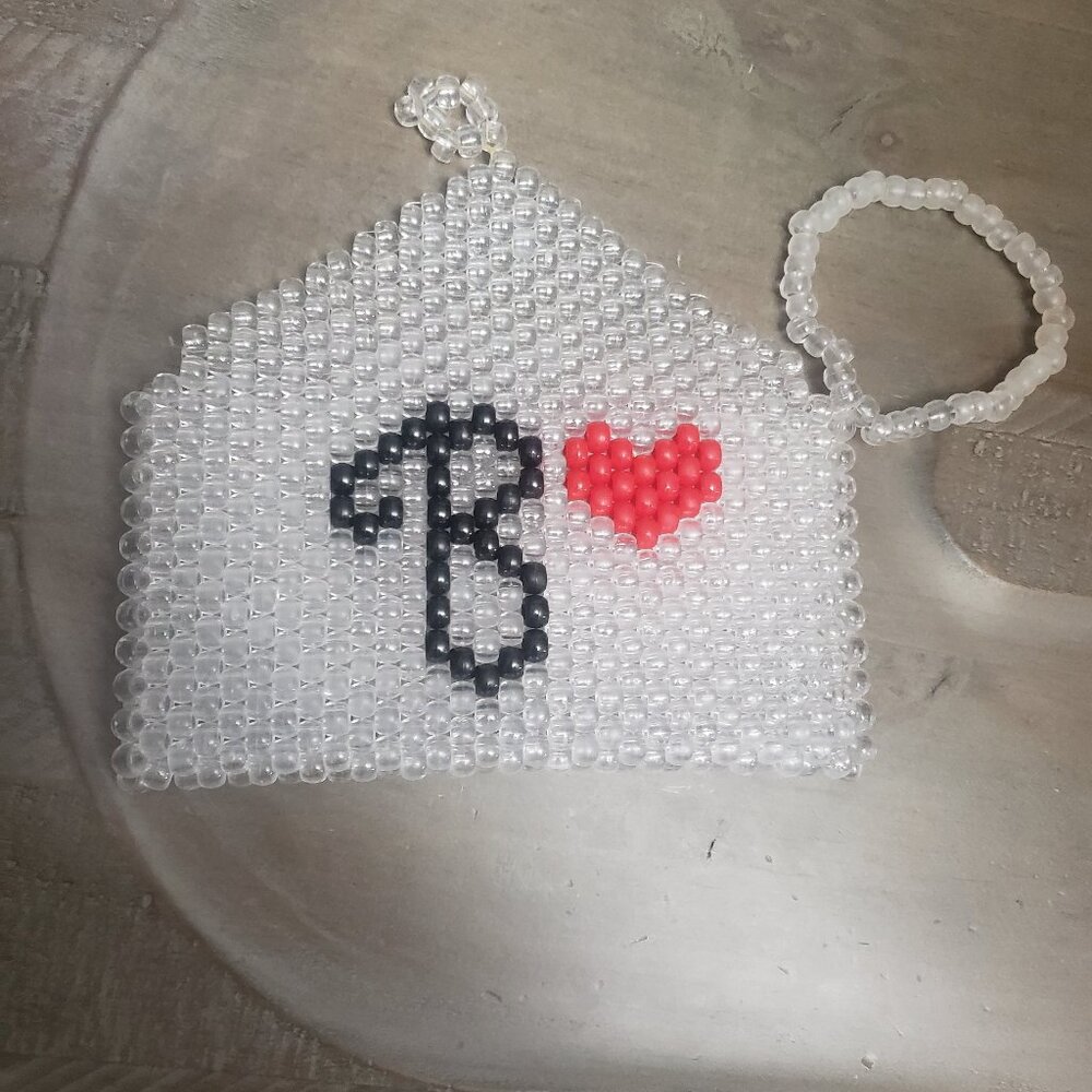 Beaded purse B